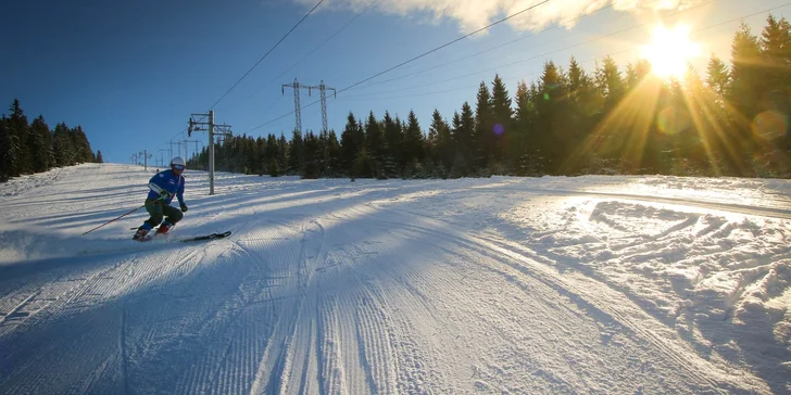 Na lyže do Nízkých Tater: celodenní skipas do lyžařského střediska Ski Telgárt