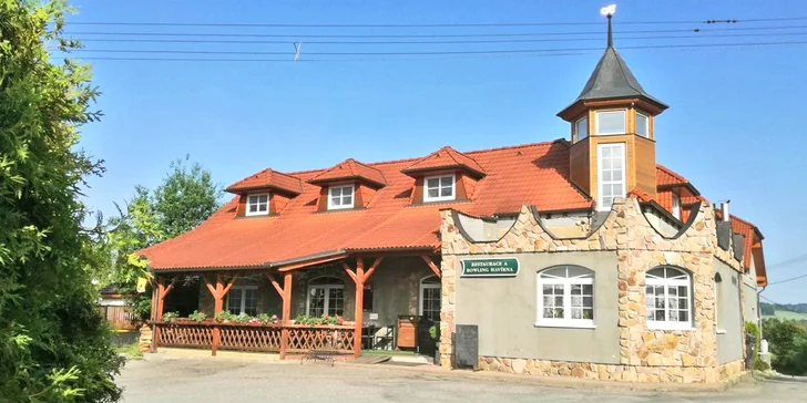 400g nebo 650g špíz s kuřecím i kotletou a chleba s domácími škvarky