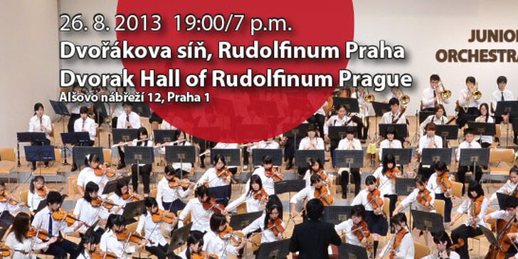 Koncert japonského orchestru v Rudolfinu