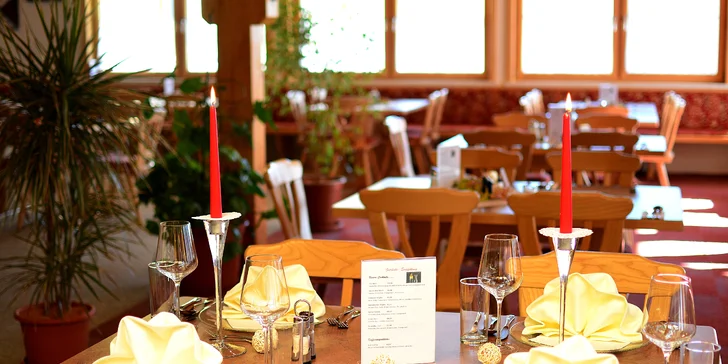 Hotel s výhledem na hory: snídaně, 4chodové večeře, treky, termíny až do konce října