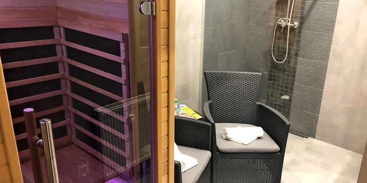 75 minut privátního relaxu v infrasauně pro dva