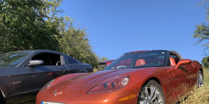 Za volantem žihadla: zapůjčení Chevroletu Corvette na 30 min. až 12 hod.