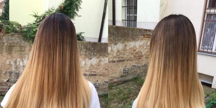 Kadeřnická péče: nový střih, foukaná, mytí a styling pro střední či dlouhé vlasy