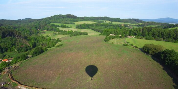 Zážitkový let do nebe horkovzdušným balónem a v malé skupince