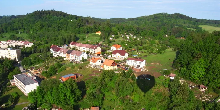 Neopakovatelný let balónem pro jednoho či pro dva - úžasný dárek!