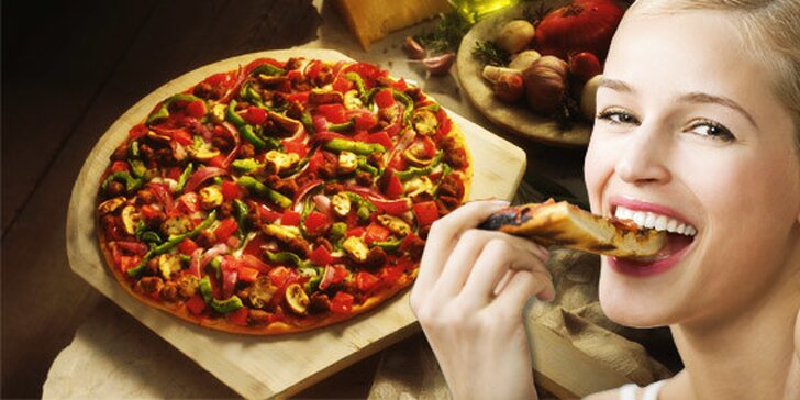 119 Kč za jakékoli DVĚ velké pizzy. Šunková, sýrová, špenátová i pikantní chuť Itálie se slevou až 61 %.