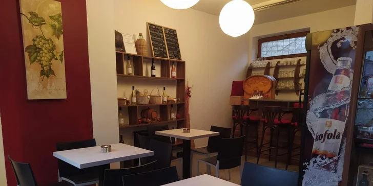 Degustace vín až pro 4 osoby nebo láhev vína podle výběru