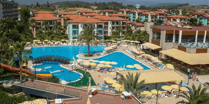 Pohodové letovisko Okurcalar nejen pro rodiny. 4*+ prázdninový resort s all inclusive