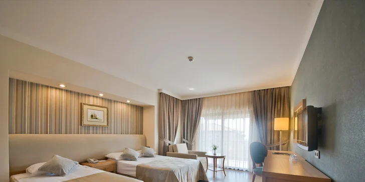 Pohodové letovisko Okurcalar nejen pro rodiny. 4*+ prázdninový resort s all inclusive