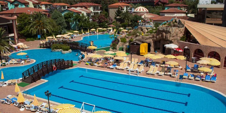 Pohodové letovisko Okurcalar nejen pro rodiny. 4*+ prázdninový resort s all inclusive