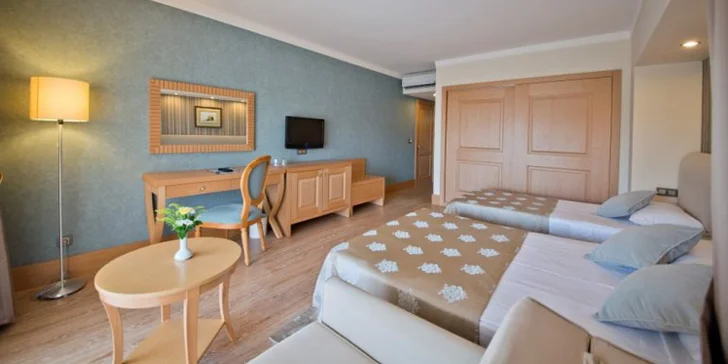 Pohodové letovisko Okurcalar nejen pro rodiny. 4*+ prázdninový resort s all inclusive