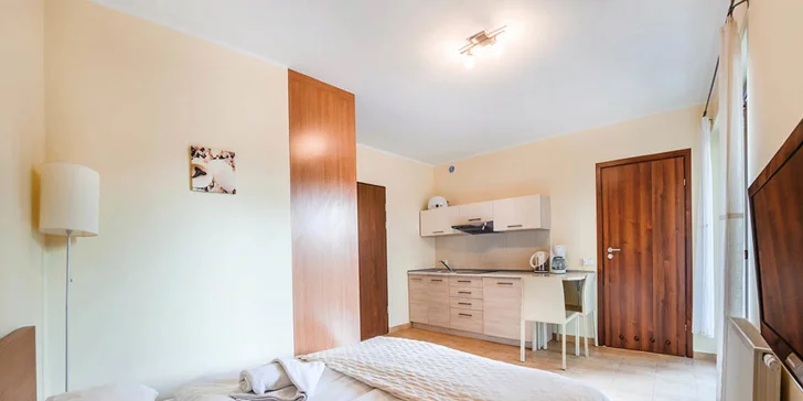 Polská pohoda u Baltského moře: apartmány s kuchyňkou a terasou