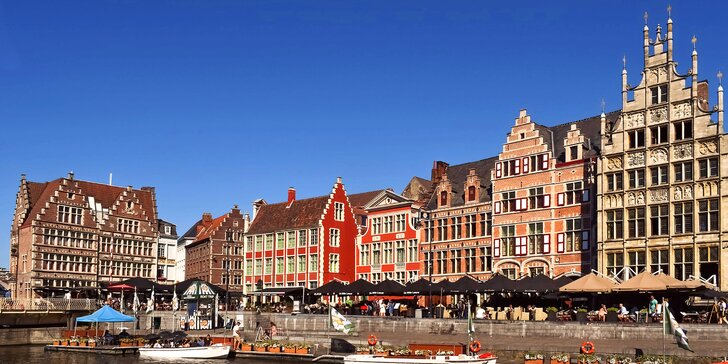 Poznávací zájezd do Belgie: vlámská města Bruggy, Gent a Brusel, doprava a 1 noc se snídaní