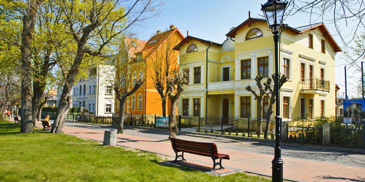 Polská pohoda u Baltského moře: apartmány s kuchyňkou a terasou