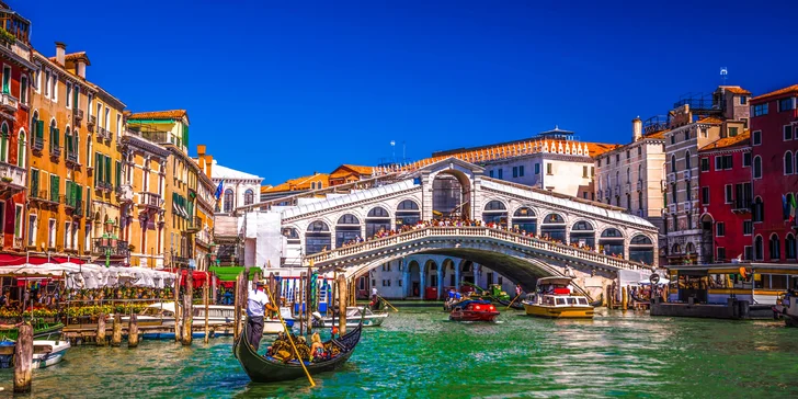 Na skok do Benátek, k Lago di Garda i do Verony: doprava a noc v hotelu