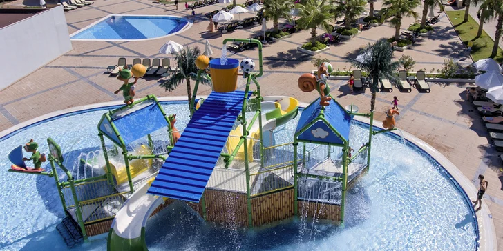 5* Sherwood Exclusive Lara s all inclusive. Aquapark, plážový relax i vodní sporty