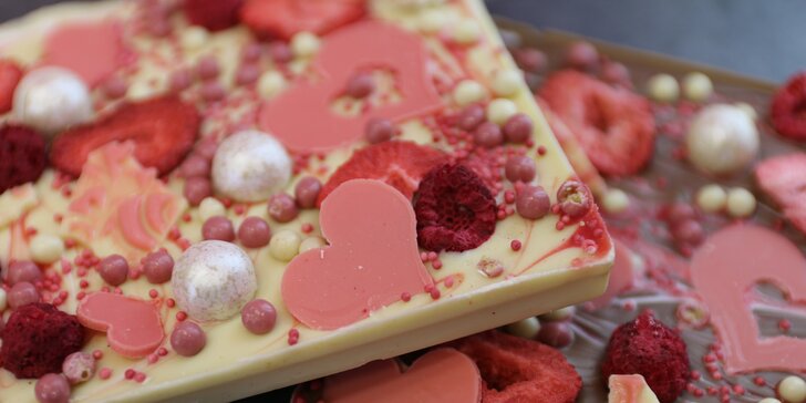 Valentýnské chvíle v Choco-Story: výroba lanýžů a čoko tabulek i prohlídka