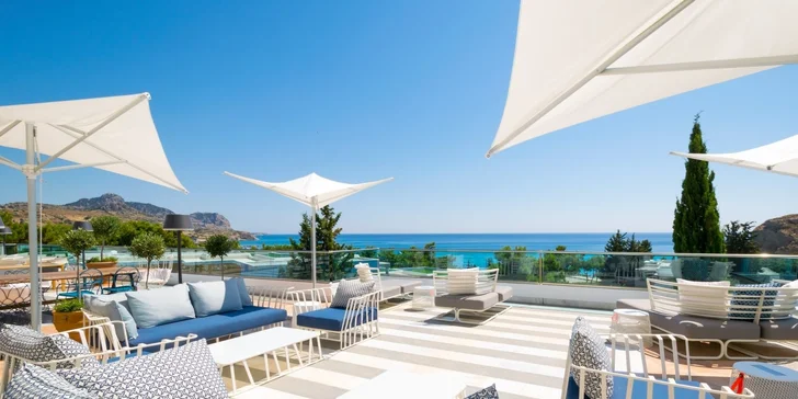 Rodinná dovolená s all inclusive na ostrově Rhodos. 5* plážový resort v zátoce Segna