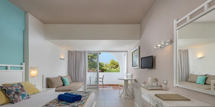 Rodinná dovolená s all inclusive na ostrově Rhodos. 5* plážový resort v zátoce Segna