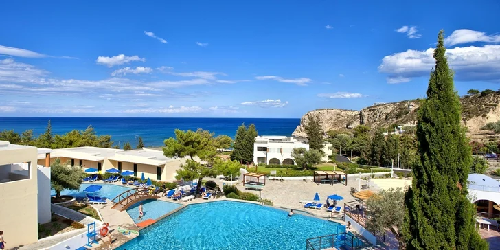 Rodinná dovolená s all inclusive na ostrově Rhodos. 5* plážový resort v zátoce Segna