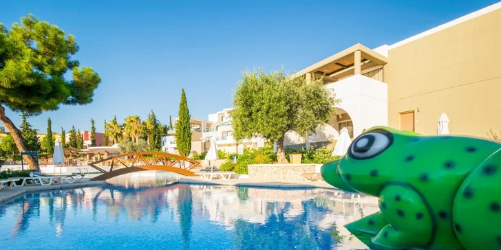Rodinná dovolená s all inclusive na ostrově Rhodos. 5* plážový resort v zátoce Segna