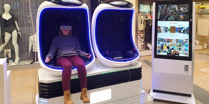 Zábava budoucnosti: 1 nebo 2 vstupenky na virtuální realitu 9D