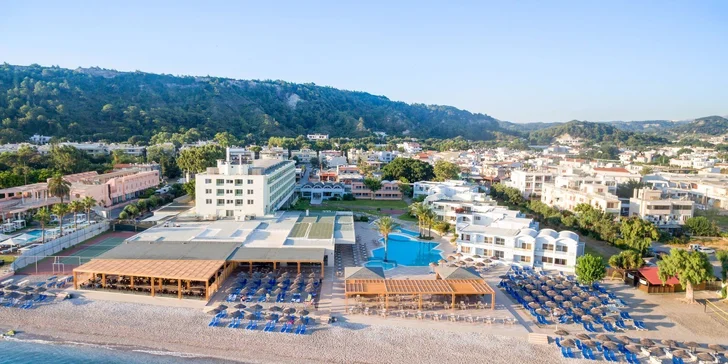 Letovisko Ixia kousek od města Rhodos. 4* Avra Beach Resort s all inclusive