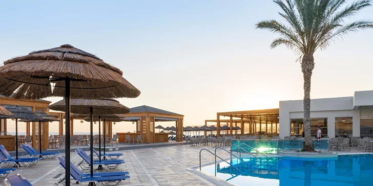 Letovisko Ixia kousek od města Rhodos. 4* Avra Beach Resort s all inclusive
