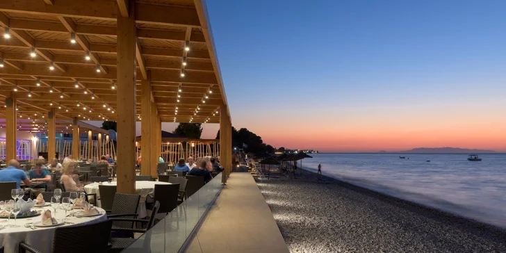 Letovisko Ixia kousek od města Rhodos. 4* Avra Beach Resort s all inclusive