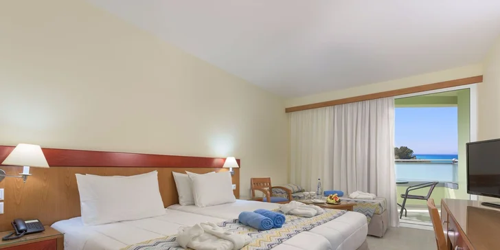 Letovisko Ixia kousek od města Rhodos. 4* Avra Beach Resort s all inclusive