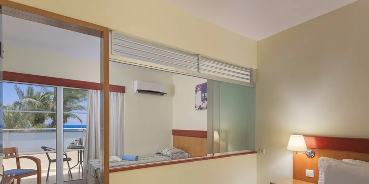 Letovisko Ixia kousek od města Rhodos. 4* Avra Beach Resort s all inclusive