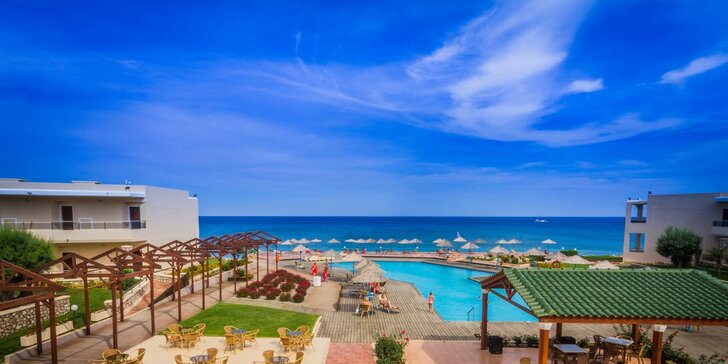4* relax na Rhodosu: hotel na pláži, all inclusive a blízko do hlavního města i Lindosu