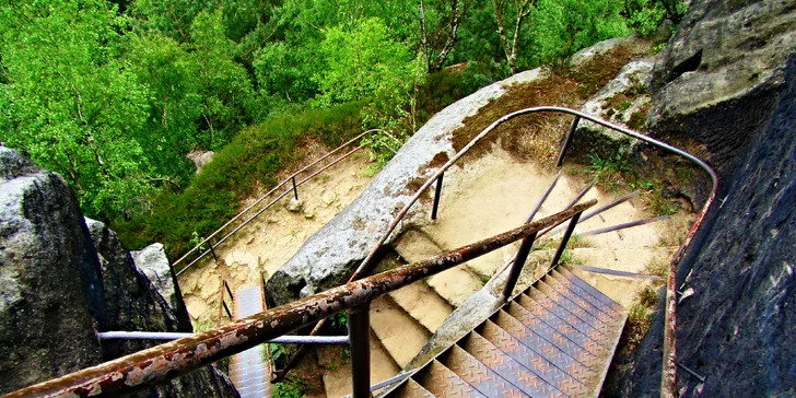 Výlet do Saského Švýcarska: turistický okruh na Velký Zschirnstein a vyhlídka Belvedér