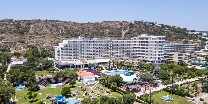 Nejkrásnější pláže Rhodosu v letovisku Faliráki: 4* beach hotel s all inclusive