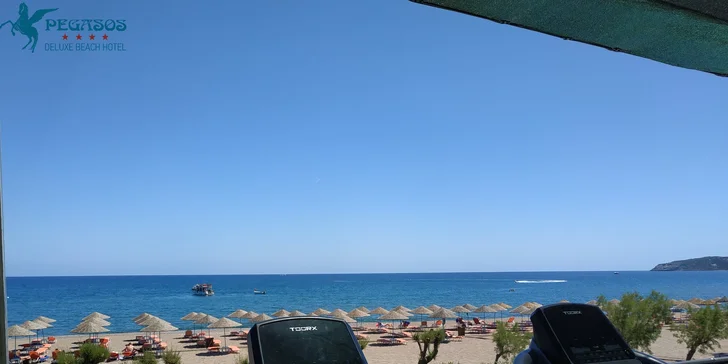Nejkrásnější pláže Rhodosu v letovisku Faliráki: 4* beach hotel s all inclusive
