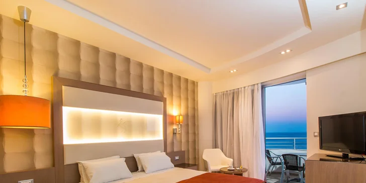 Nejkrásnější pláže Rhodosu v letovisku Faliráki: 4* beach hotel s all inclusive