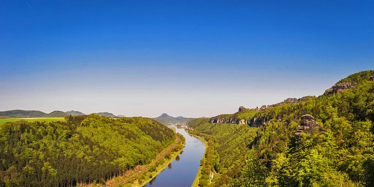 Zážitková plavba do zábavního parku Elbe-Freizeitland v Königsteinu s občerstvením a programem