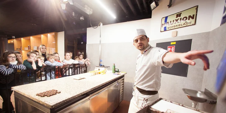 Vstup do Muzea čokolády Chocotopia vč. VR filmu pro děti, studenty i dospělé