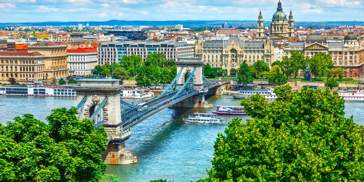 Jarní zájezd do Budapešti a Győru: doprava a 2 noci v hotelu s wellness