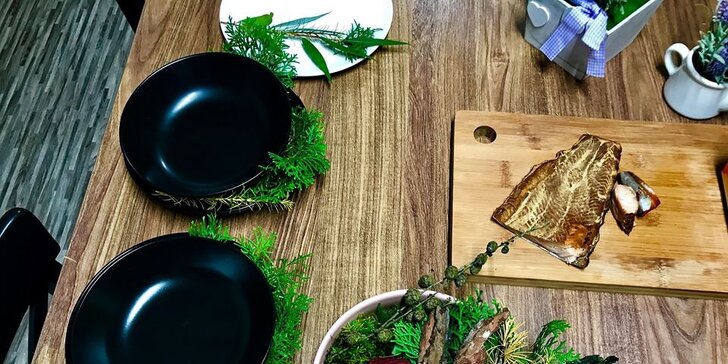 Degustační workshop s Monou: losos s mandlovou pěnou, kalamáry, steak a další delikatesy