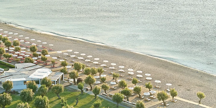 Kalithea s all inclusive: 4* hotel blízko jedinečné pláže i historických lázní