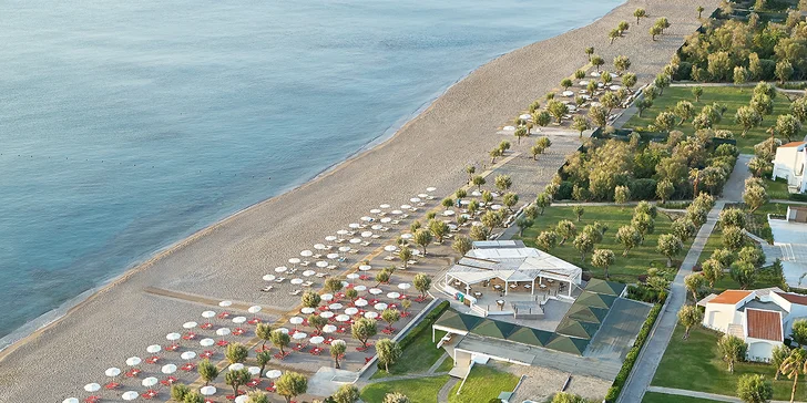 Kalithea s all inclusive: 4* hotel blízko jedinečné pláže i historických lázní