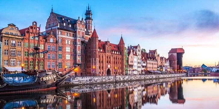 Dovolená v Gdaňsku u Baltského moře: polopenze a neomezený wellness