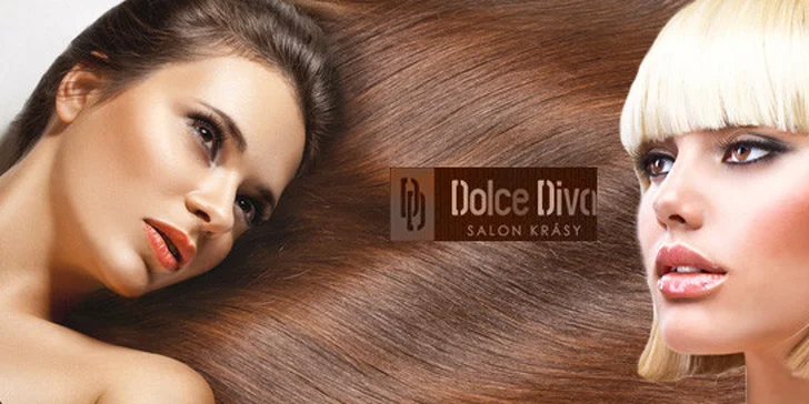 Profesionální střih a péče o vlasy v kadeřnictví Dolce Diva Praha