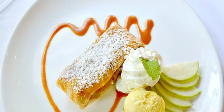 Vybrané podzimní menu v restaurantu U Tří Pštrosů
