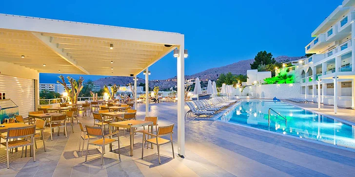 Řecká perla Lindos na ostrově Rhodos. 4* ubytování s all inclusive