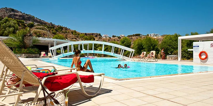 Řecká perla Lindos na ostrově Rhodos. 4* ubytování s all inclusive