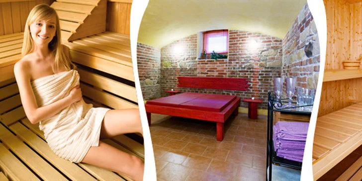 Privátní sauna na 80 minut či s přáteli na celou noc