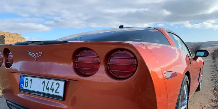 Za volantem žihadla: zapůjčení Chevroletu Corvette na 30 min. až 12 hod.