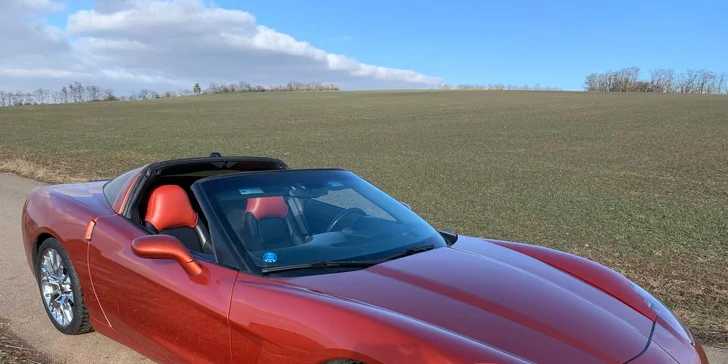 Za volantem žihadla: zapůjčení Chevroletu Corvette na 30 min. až 12 hod.